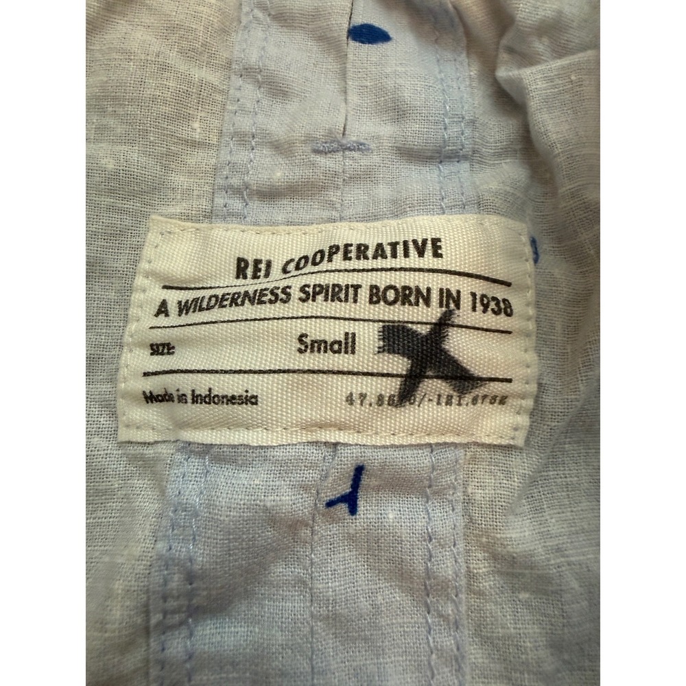 REI CO-OP Womens Tank Top Hemp Cotton Blend Side Tie Gorpcore Boho Small - Picture 2 of 6